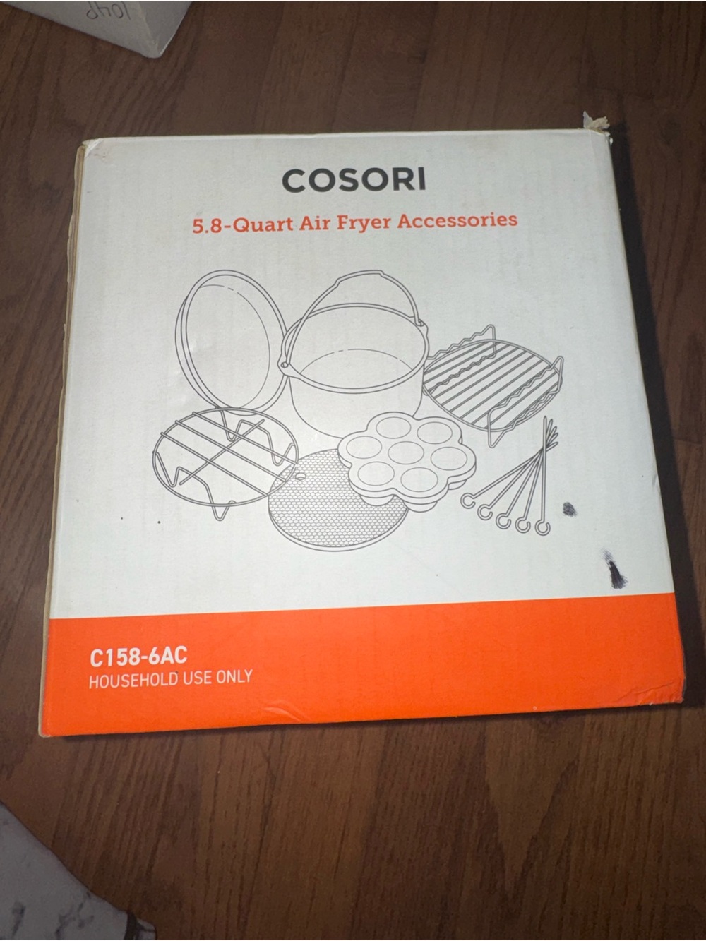 Cosori 5.8 quart air fryer accessories
Brand New